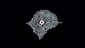 Artificial intelligence brain animation data mining, deep learning. Electronic brain powered by processor. Futuristic