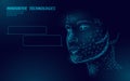 Artificial intelligence Chatbot Assistant. Machine learning online technology concept on cloud internet big data