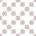 Artificial Intelligence Chip like Brain vector AI Technology linear seamless pattern Royalty Free Stock Photo