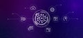 artificial intelligence in coding and software development icons representing software related concepts AI assisted programming Royalty Free Stock Photo