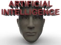 Artificial intelligence concept