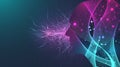 Artificial intelligence concept. Machine Learning. Digital Brain. Neural Networks and Learning Processing Big Data. Data Royalty Free Stock Photo