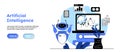 Artificial intelligence concept