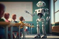 The Artificial Intelligence in Education: a new horizon, Generative AI Royalty Free Stock Photo