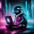 The Cyberpenguin (AI Generated)