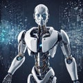 Humanoid robot with artificial intelligence