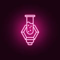 artificial intelligence medicine neon icon. Elements of Artifical intelligence set. Simple icon for websites, web design, mobile