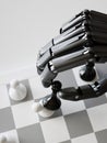 Artificial Intelligence Playing Chess 3d Illustration Concept Royalty Free Stock Photo