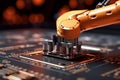 Artificial Intelligence and Robotics - The Future of Technology Royalty Free Stock Photo