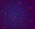 Artificial intelligence services that provide smart search, image recognition, voice recognition, text analysis. Dark background
