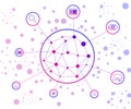 Artificial intelligence services that provide smart search, image recognition, voice recognition, text analysis. White background