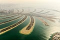 Jumeirah Palm Island - Dubai, United Arab Emirates Royalty Free Stock Photo