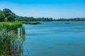 Artificial lake at Lednice-Valtice complex in Czech republic Royalty Free Stock Photo