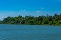Artificial lake at Lednice-Valtice complex in Czech republic Royalty Free Stock Photo