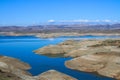 Artificial lakes in the Atlas mountains on the way from Rabat to Marrakech. Morocco