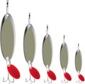 artificial lure for predator fishing with treble hook-