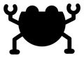 Artificial Nanobot - Raster Icon Illustration
