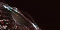 Artificial neural network. Cyber field of wavy particles