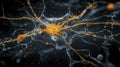 Artificial neurons in computer systems synthetic networks digital realm scientific visualization intricate design