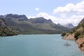 Artificial reservoir and lake Cuber, Mallorca, Spain