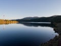 Artificial RibnÃÂko Lake on the river Crni Rzav, drinking water reservoir on the mountain Zlatibor in Serbia