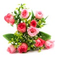 Artificial roses bouquet Royalty Free Stock Photo