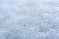 Artificial snow close up Royalty Free Stock Photo