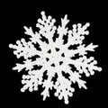 artificial snowflake, Christmas tree decoration with sequins