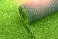 Artificial turf laying background Royalty Free Stock Photo