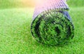 Artificial turf roll