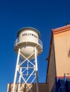 Artificial water tower in Hollywood Studios at Disney California Adventure Park