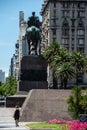 The Artigas Mausoleum and plaza Independencia, Uruguay.