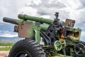 Artillary cannon us army 105mm M2 A2 Pullman Standard Royalty Free Stock Photo