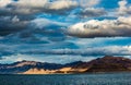 Artillery Bay Pyramid Lake Nevada Royalty Free Stock Photo