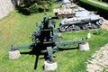 Artillery is a class of large military weapons built to fire munitions