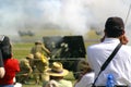 Artillery exhibition Royalty Free Stock Photo