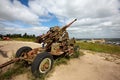 Artillery gun Royalty Free Stock Photo