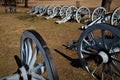 Artillery Park at Valley Forge National Historical Park Royalty Free Stock Photo