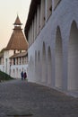 Artillery yard and torture tower of Astrakhan Kremlin Royalty Free Stock Photo