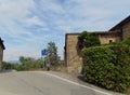 Artimino, Tuscany, Italy, cozy streets of the town, view, road.