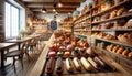 Artisan Bakery Shop Interior