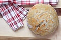 Artisan Bread, homemade, top view Royalty Free Stock Photo
