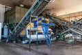 Artisan olive oil processing machinery Royalty Free Stock Photo