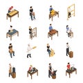 Artisan People Isometric Set