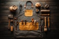 Artisan\'s Apron & Tools Royalty Free Stock Photo
