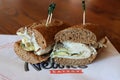 Artisan Sandwich - Extreme close up