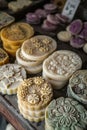 Artisan soap-making with creative molds and designs