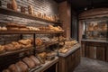 artisanal bakery with freshly baked breads and pastries