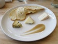 Artisanal Cheese Plate Royalty Free Stock Photo
