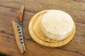 Artisanal cheese from Serra da Canastra made from milk from Caracu and Girolando cattle, Minas Gerais, Brazil